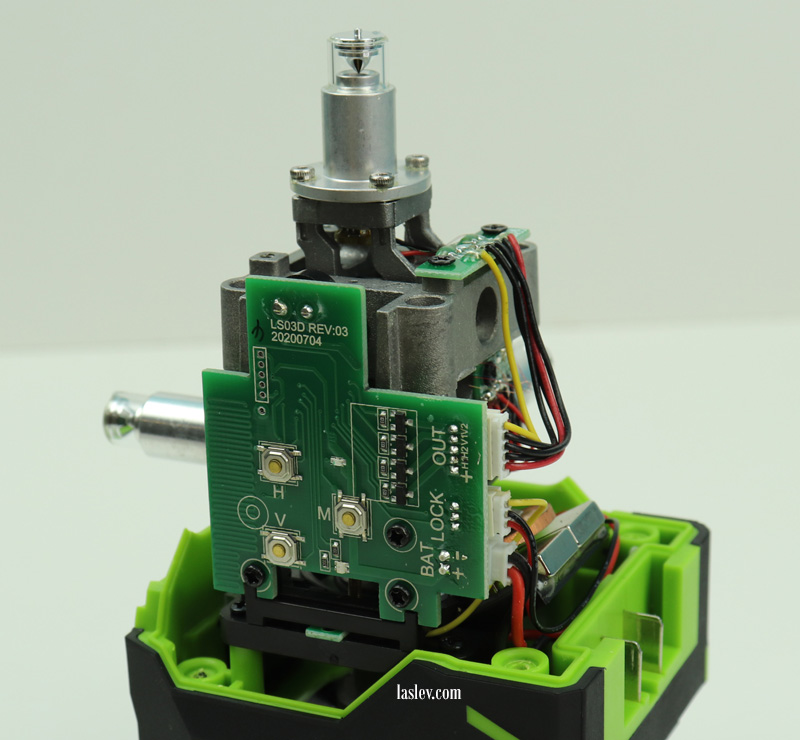 Quality of electronic components in the Huepar LS04CG laser level