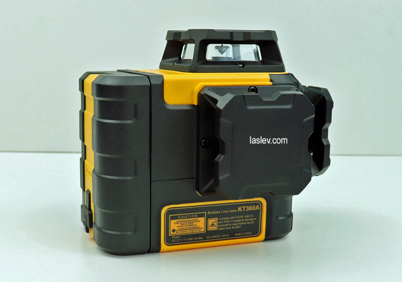 The build quality of the Kaiweets KT360A laser level.