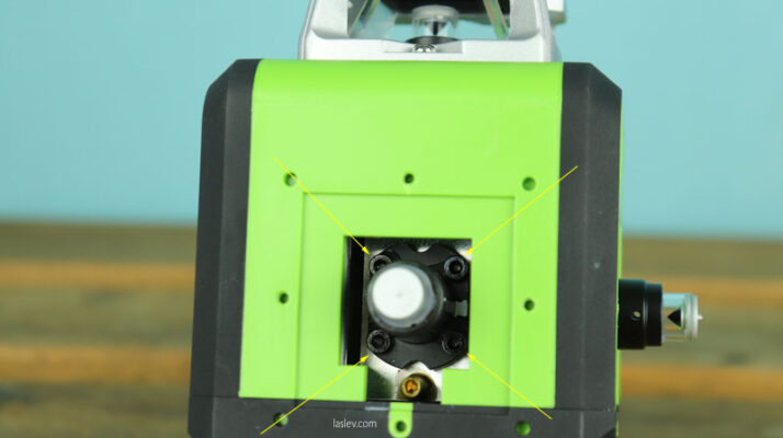 Huepar P03CG laser level: review, tests, calibration, specifications